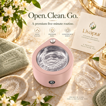 Livapur cleaner side profile showing compact design